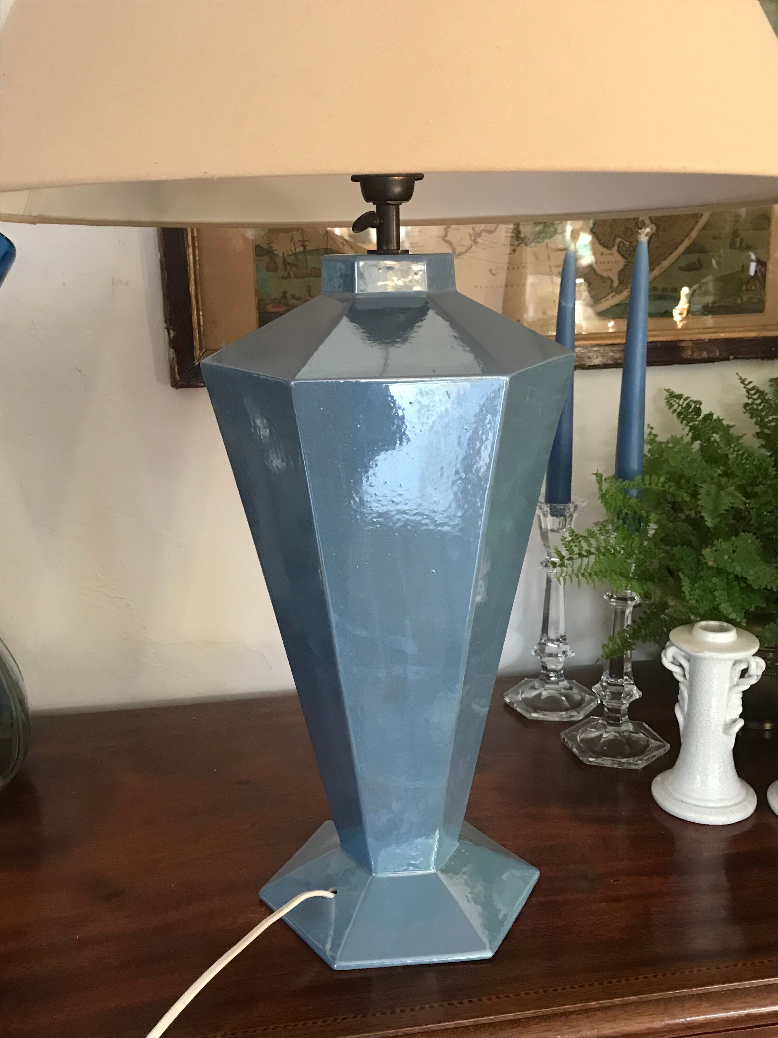 Vintage ceramic lamp foot 48cm