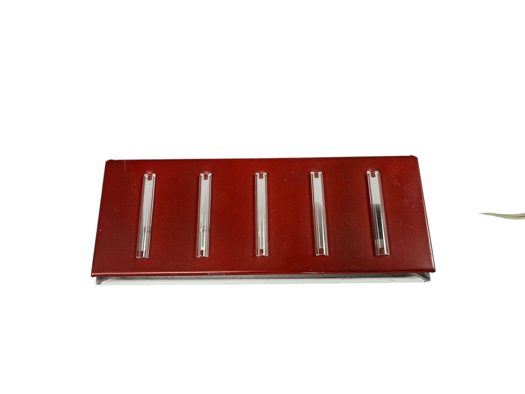 Anvia Almelo - Holland - J.J.M. Hoogervorst - wall lamp - red  -60's