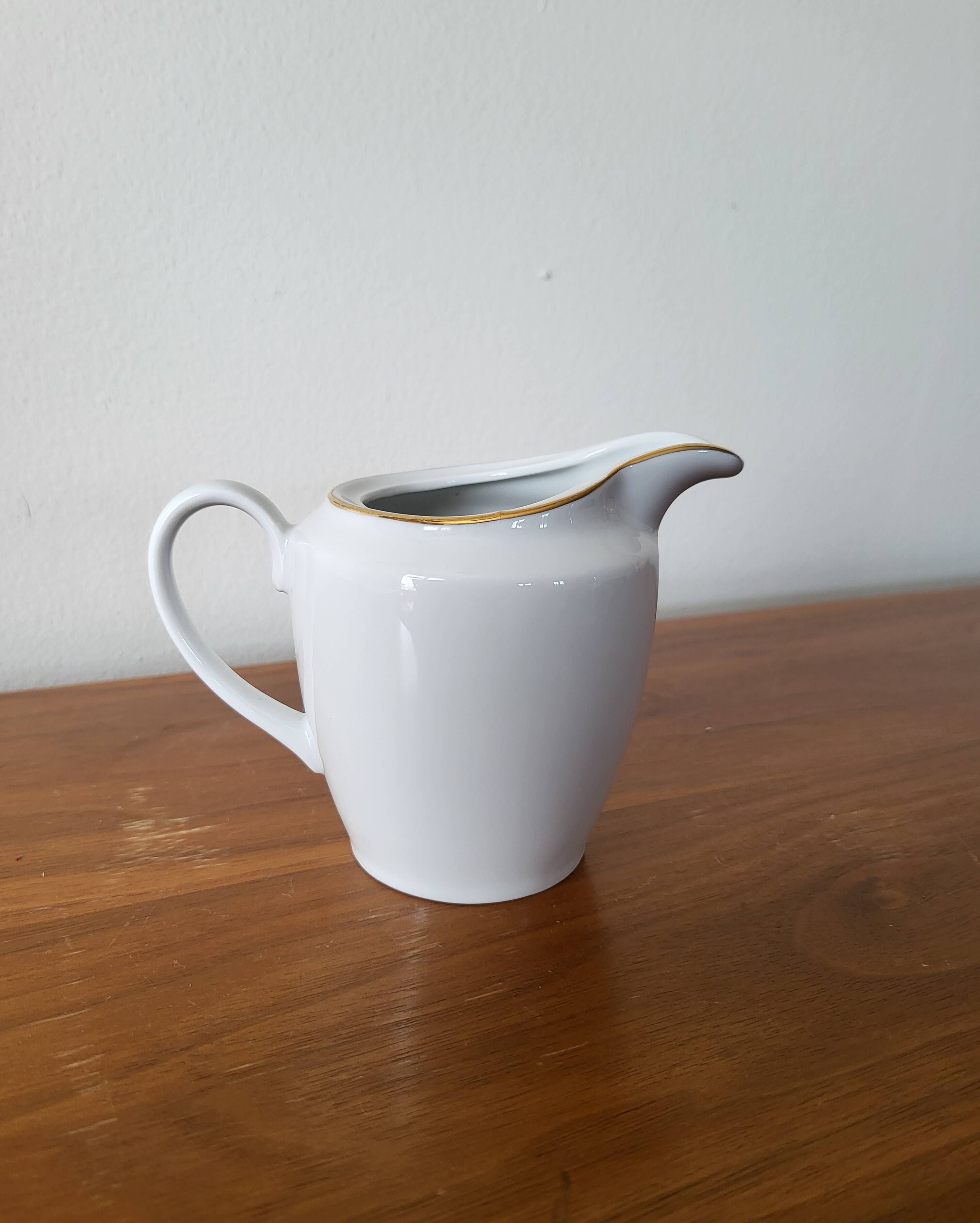 Small Jug Milk Jug Creamer in Porcelain