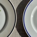 Set of 12 cheese plates France Chavroux 1990s D 21.5