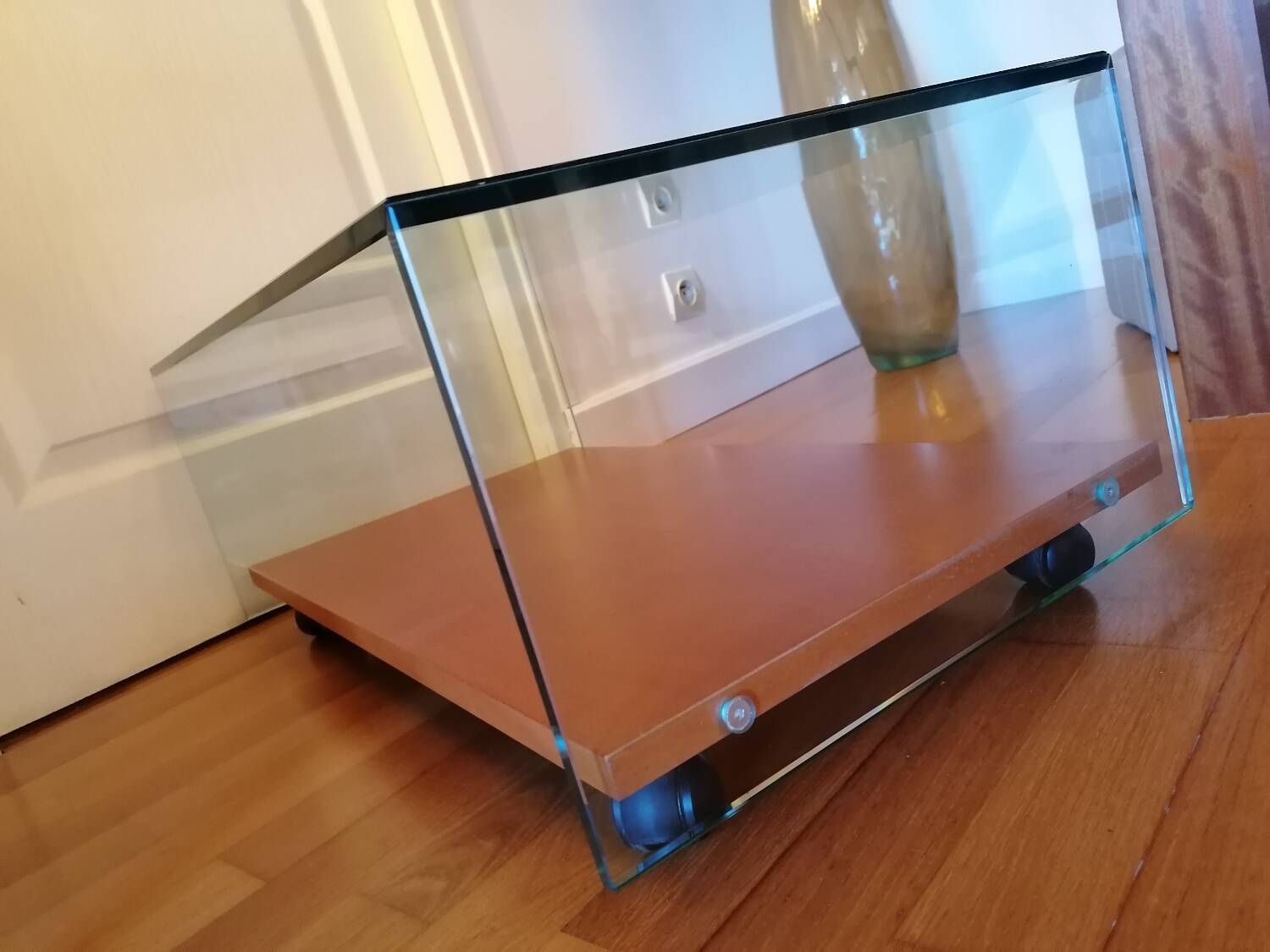 TV unit or coffee table on wheels "Artelano" minimalist design.