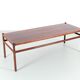 Scandinavian coffee table in Rio rosewood