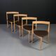 Dining Set in the Style of Hans Olsen, Danish Design, 1950s