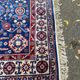 Chinese Sinkiang rug in burgundy handmade wool 200x300cm from 1970