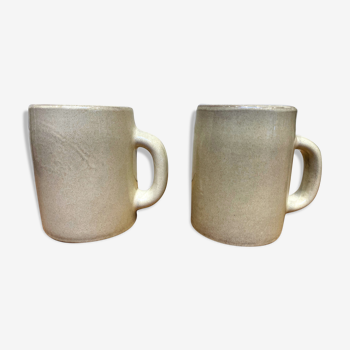 Set of 2 mugs, ceramic mugs