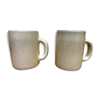 Set of 2 mugs, ceramic mugs