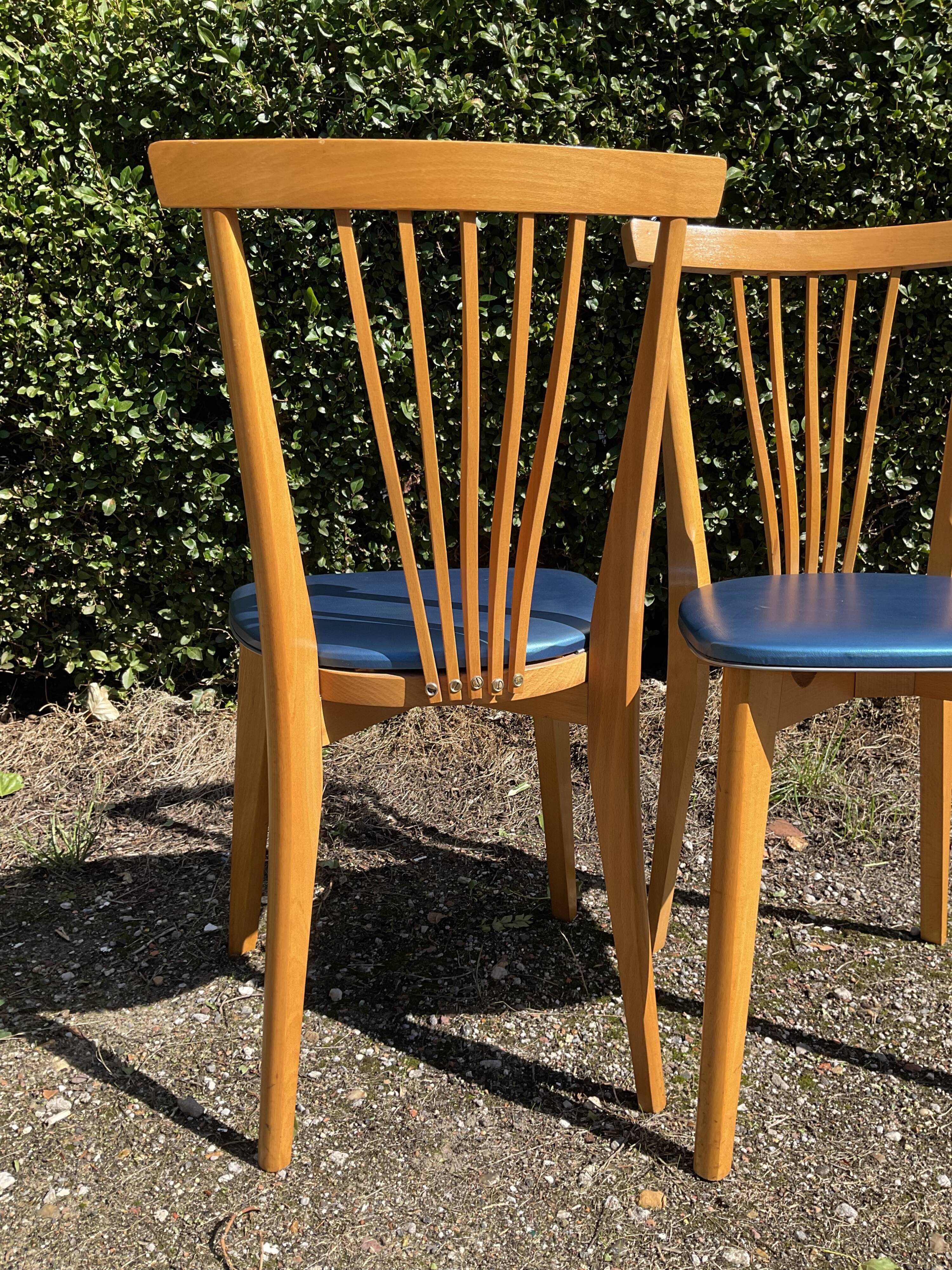 Pair of scandinavian chairs from the 60s