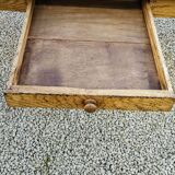 Solid oak farmhouse table 80x185