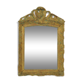 Miroir doré 75x51 cm