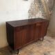 Buffet -Enfilade scandinave en palissandre des années 1960.