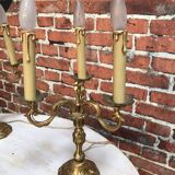 Pair of candelabras Louis XVI style