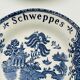 Lot de 6 coupelles publicitaires Schweppes Gien