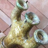 Tamegroute pottery candle holder