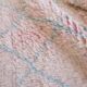 Moroccan Boujad rug in pink - 295 x 93 cm