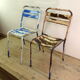 Duo de chaises métal Tolix