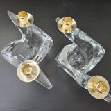 Pair of vintage candlesticks 1970