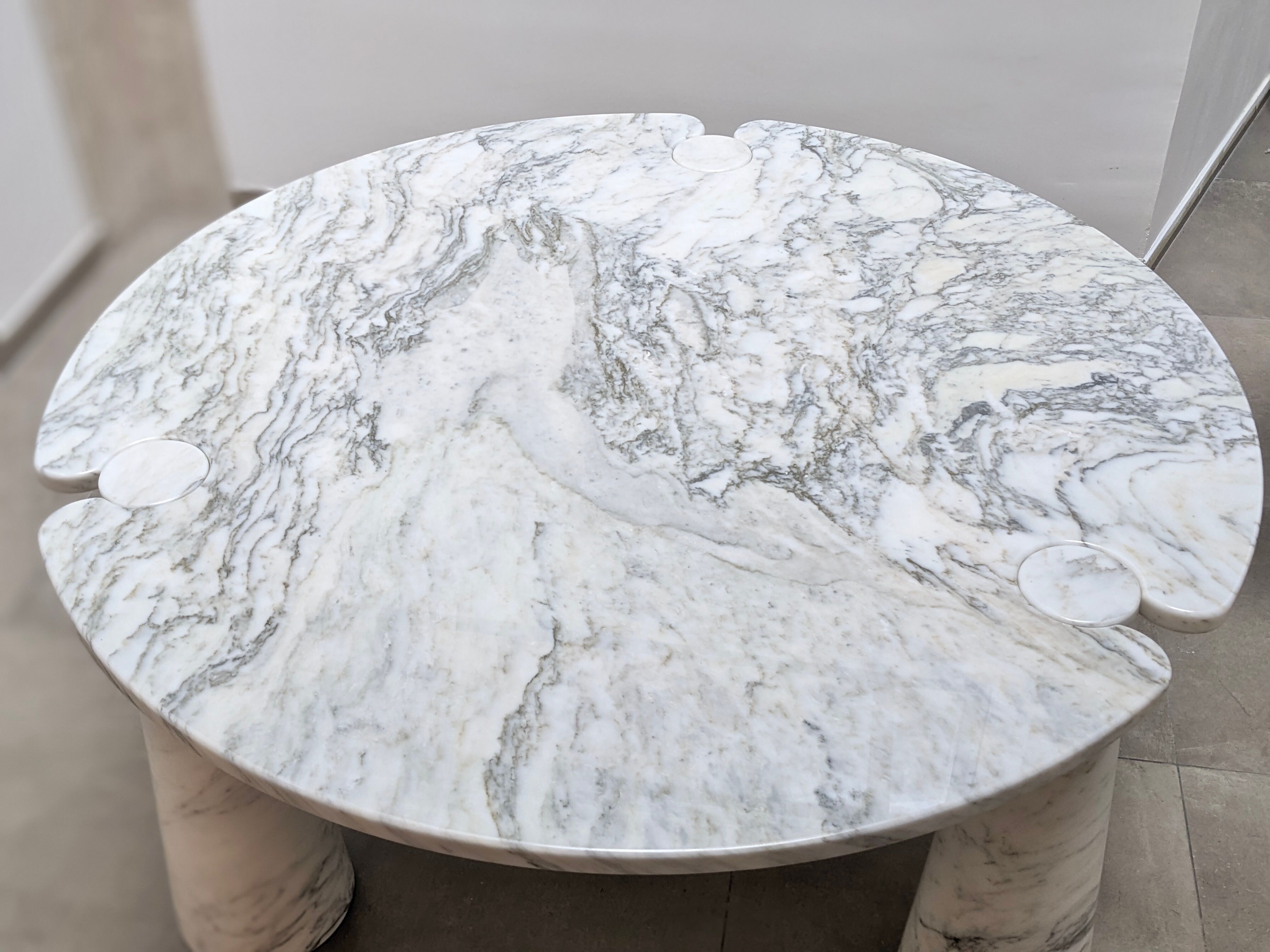 Dining table "Eros" Angelo Mangiarotti for Skipper