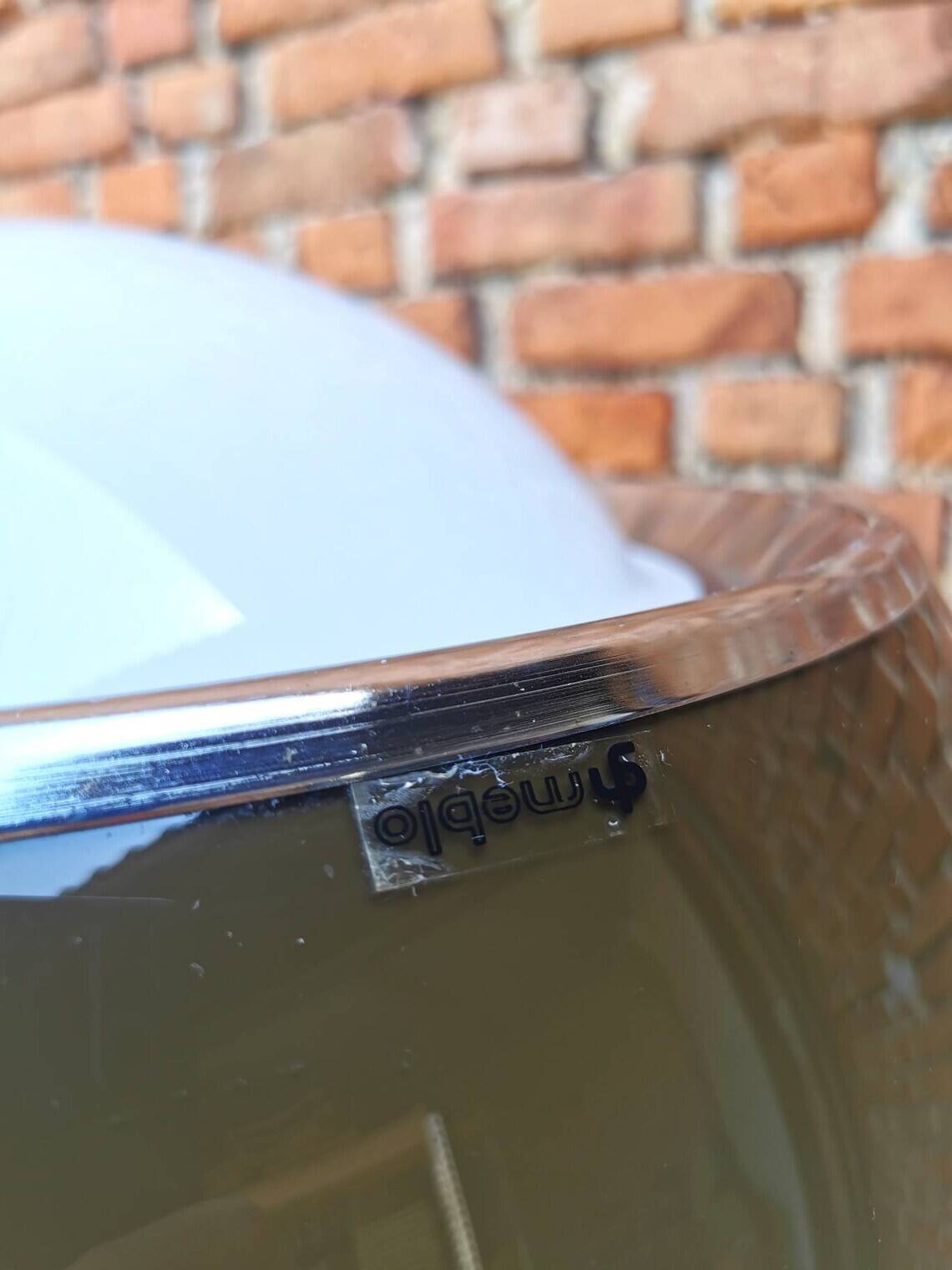 Vintage Meblo Big Bud Floor Lamp: Harvey Guzzini 70s Space Age Light