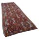 Vintage Turkish hallway rug 135x359 cm