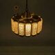 Vintage suspension light, Danish design from the 1960s, Regency style.