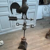 Copper and brass roof weather vane