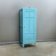 Armoire bonnetière parisienne turquoise 1940