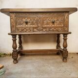 Ethnic carved wooden furniture