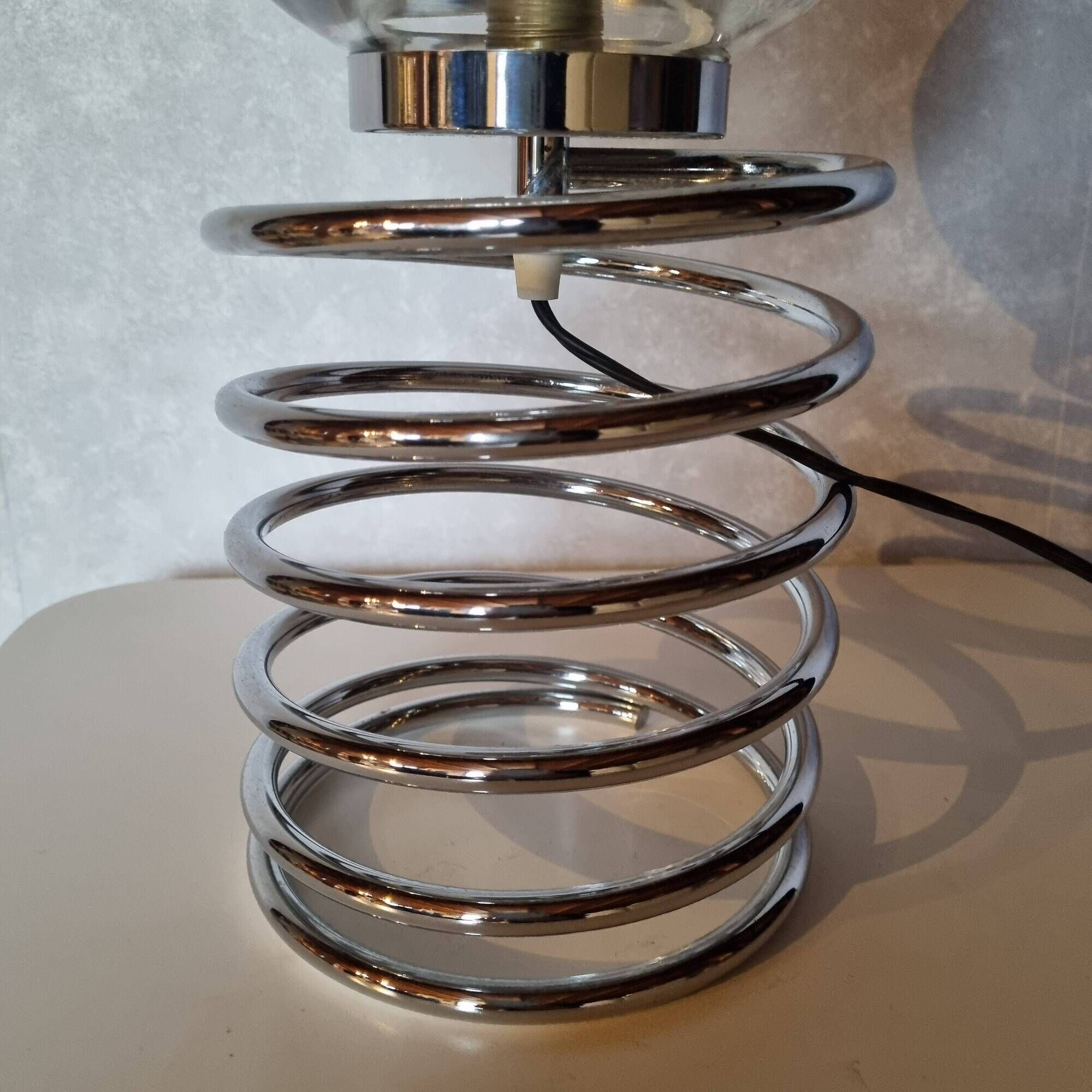 spring desk lamp, 1970s