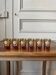 Set of six antique liqueur glasses