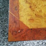 elm burl coffee table