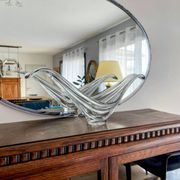 Vintage wall mirror by Metalvetro for Galvorame – Italy 1966 – 89x59cm