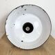 Industrial Black Enamel Factory Lamp with Cast Iron Top, 1950s