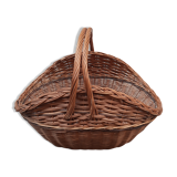 Wicker log basket