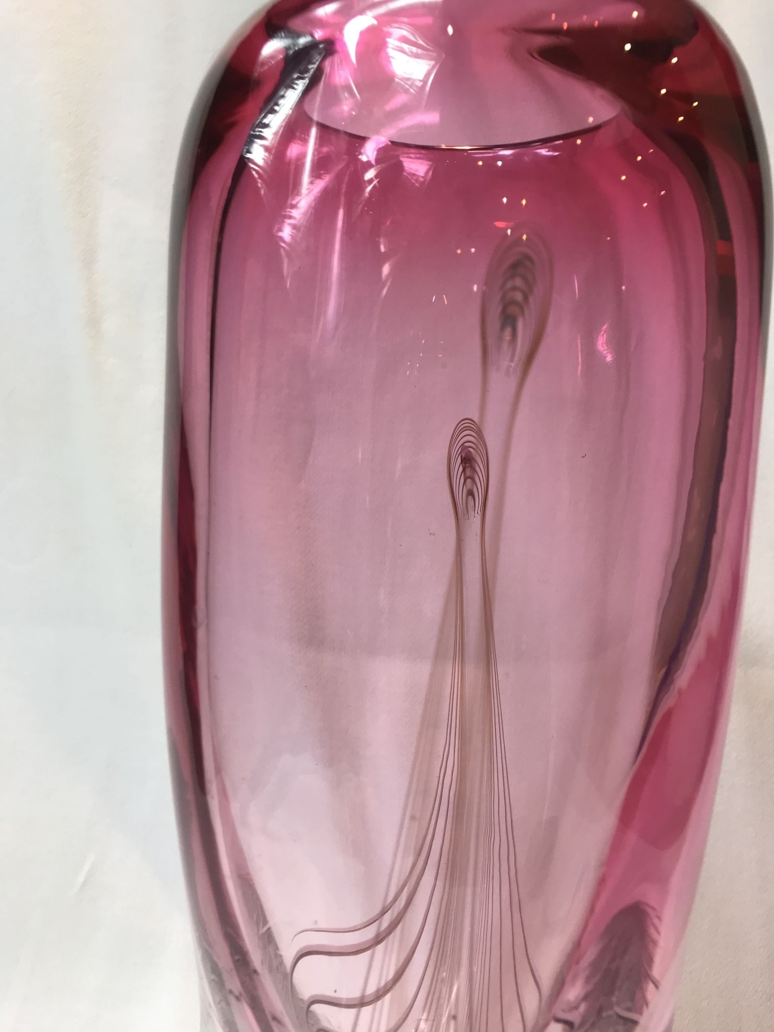 Crystal vase, design Adam Jabłoński Art Glass