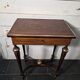 Napoleon III hairdresser in walnut and brass marquetry from the 19th century.