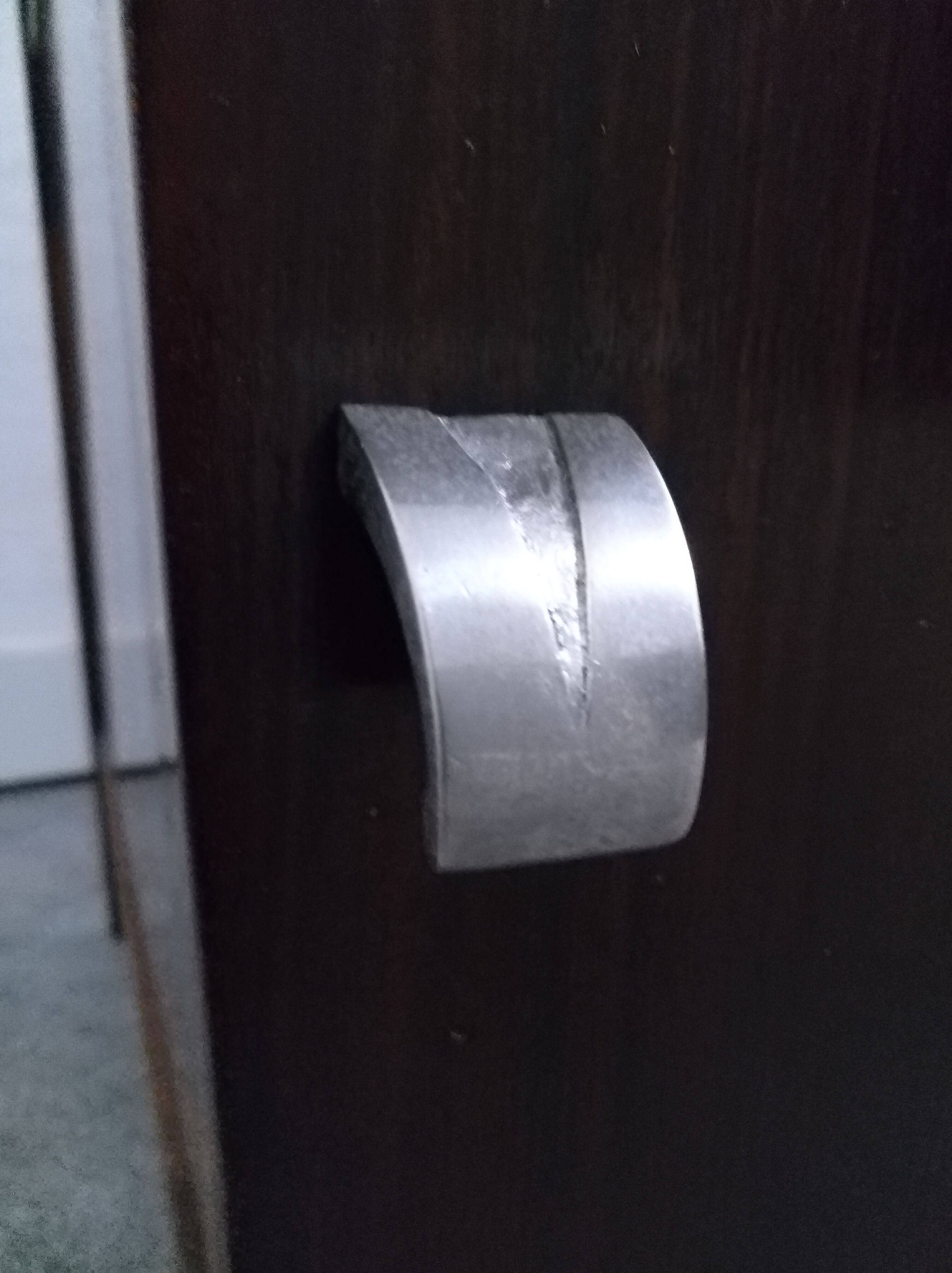 Art Deco mahogany bedside table