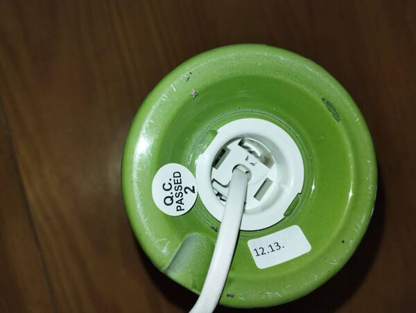 Lampe IKEA GAVIK – Vert pomme – Design scandinave