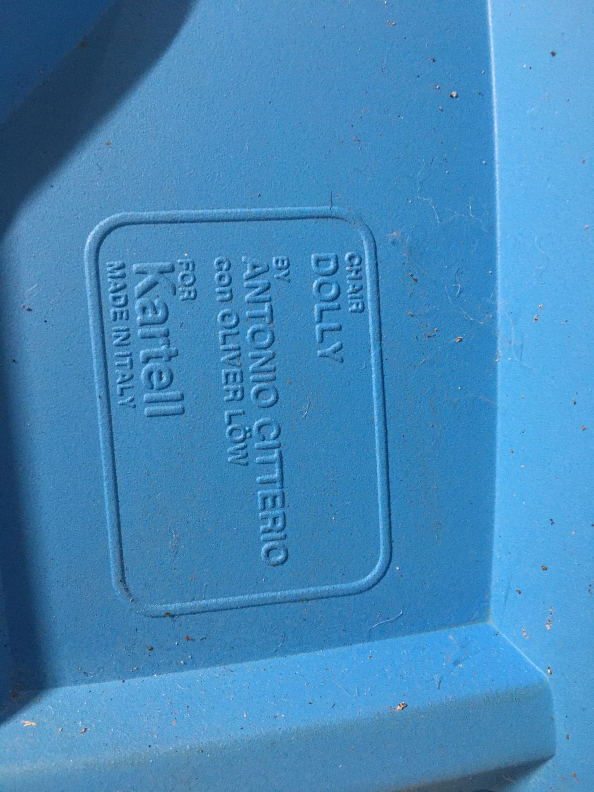 Dolly folding chair by Antonio Citterio made by Kartell