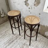 High cane bistro stools
