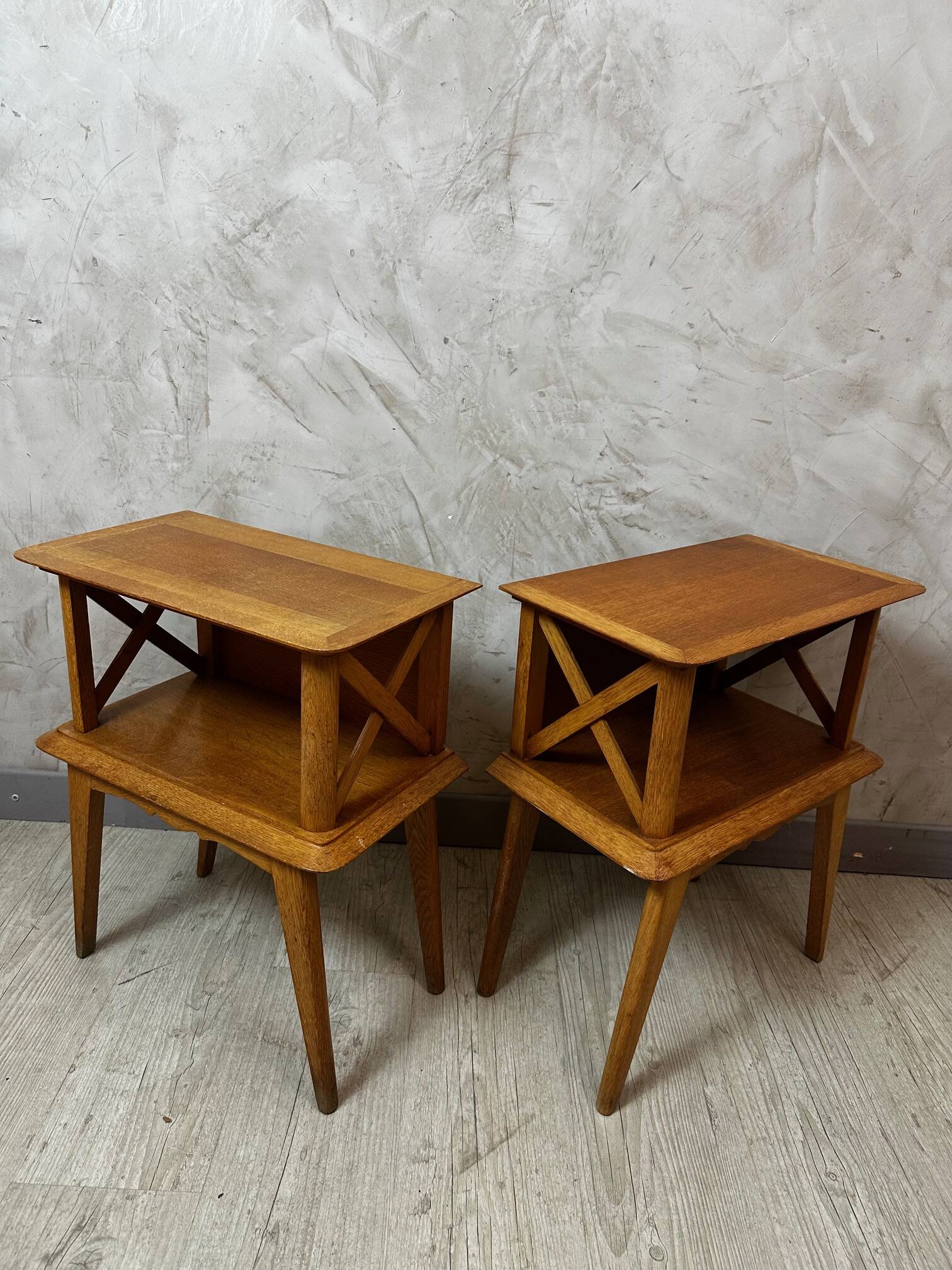 Vintage bedside tables