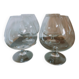 Cognac stemmed glass