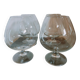 Cognac stemmed glass