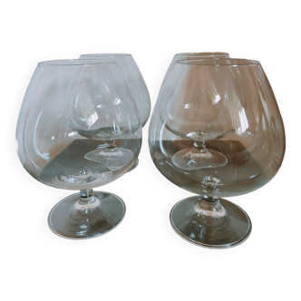 Cognac stemmed glass