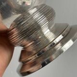 Antique shiny metal vase