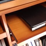 Cherry wood tv cabinet louisXVI