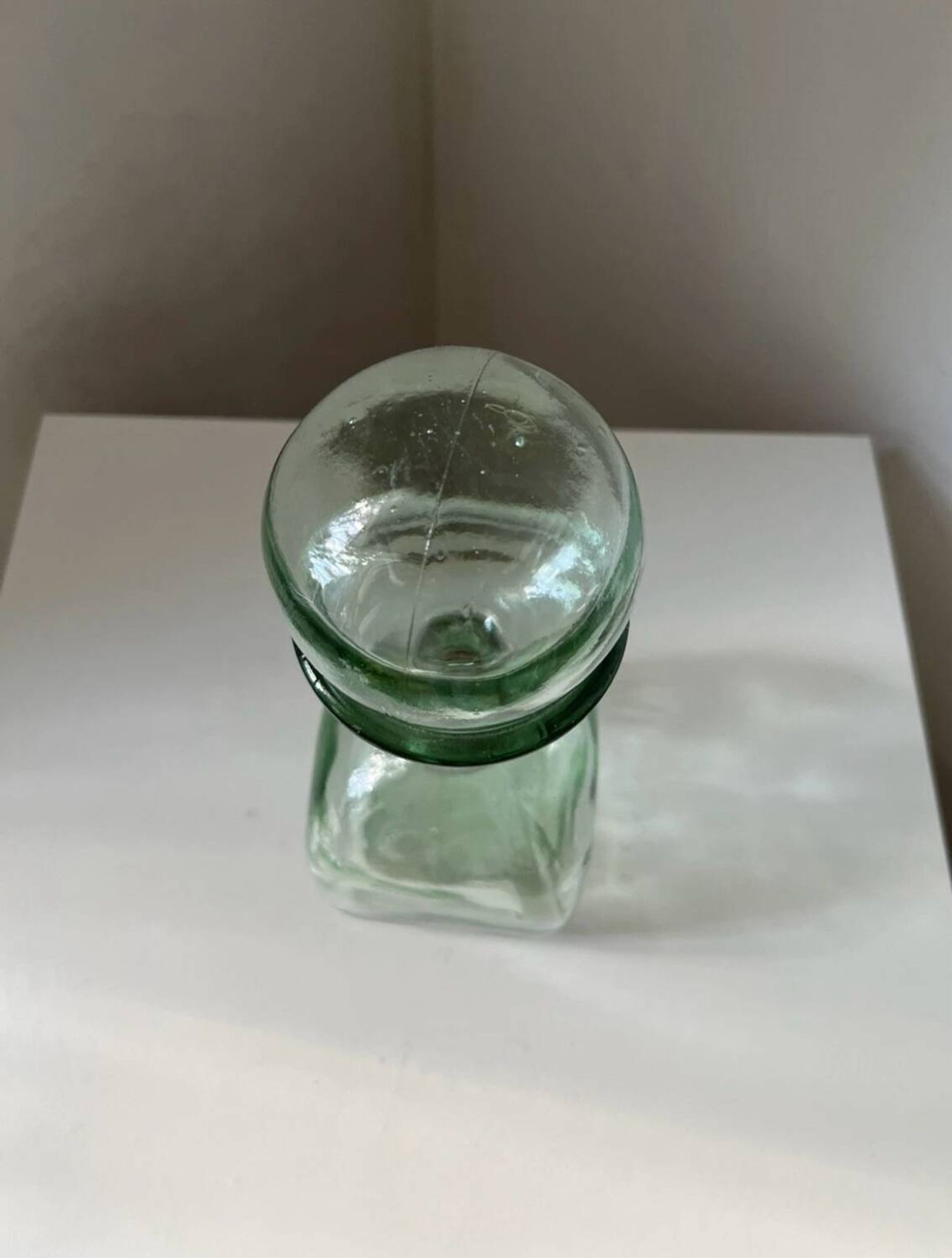 Vintage Italy 1970s bottle decanter