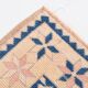 4x8 Salmon & Blue Handmade Wool Oushak Rug, 141x230Cm SK 20160