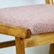Vintage fuchsia boucle chairs - set of 6