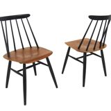 Set de 2 chaises scandinave "Fanett" par Ilmari Tapiovaara, Suède, 1960