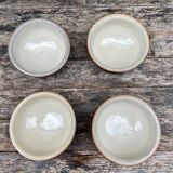 Set of 4 stoneware bowls